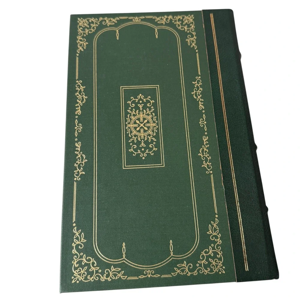 VTG George Eliot The Mill on‎ the Floss Franklin Library 1981 Green Leather Book